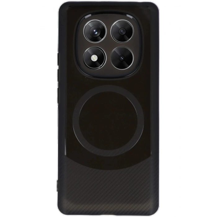Xiaomi Redmi Note 14 Pro 5G Kılıf Maya Karbon Kapak - Siyah
