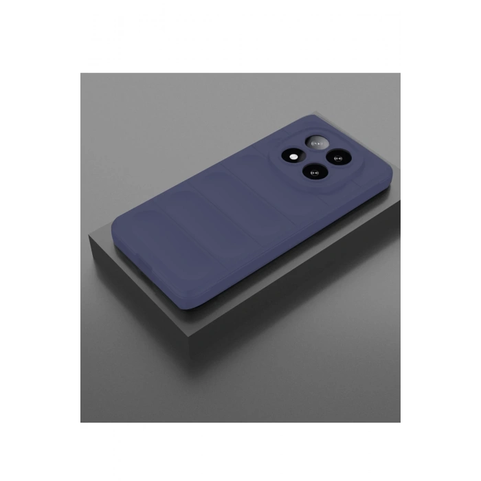 Xiaomi Redmi Note 14 Pro 5G Kılıf Optimum Silikon - Lacivert