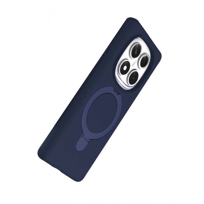 Xiaomi Redmi Note 14 Pro 5G Regal Magsafe Standlı Kapak - Lacivert