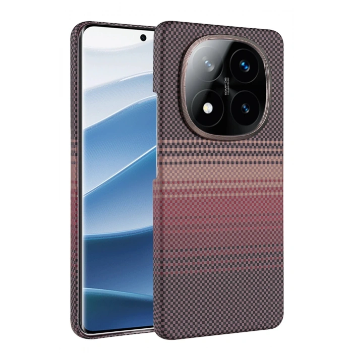 Xiaomi Redmi Note 14 Pro 5G Vega Magsafe Kapak - Çöl Titanyum