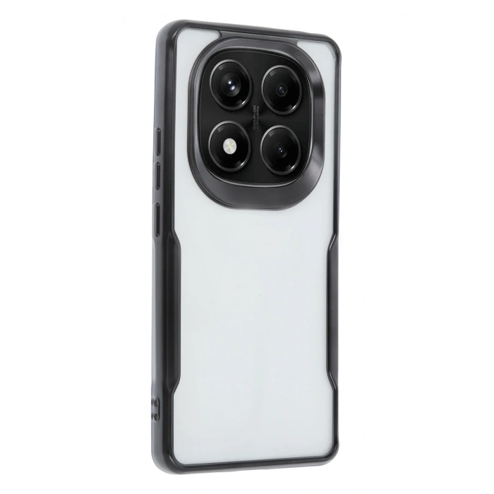 Xiaomi Redmi Note 14 Pro Plus Kılıf Boyi Silikon Kapak - Siyah