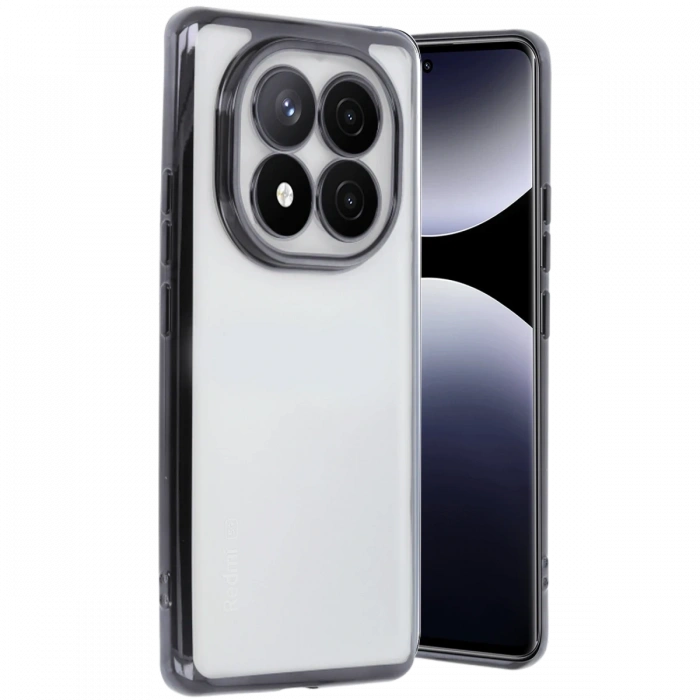 Xiaomi Redmi Note 14 Pro Plus Kılıf Razer Lensli Silikon - Siyah