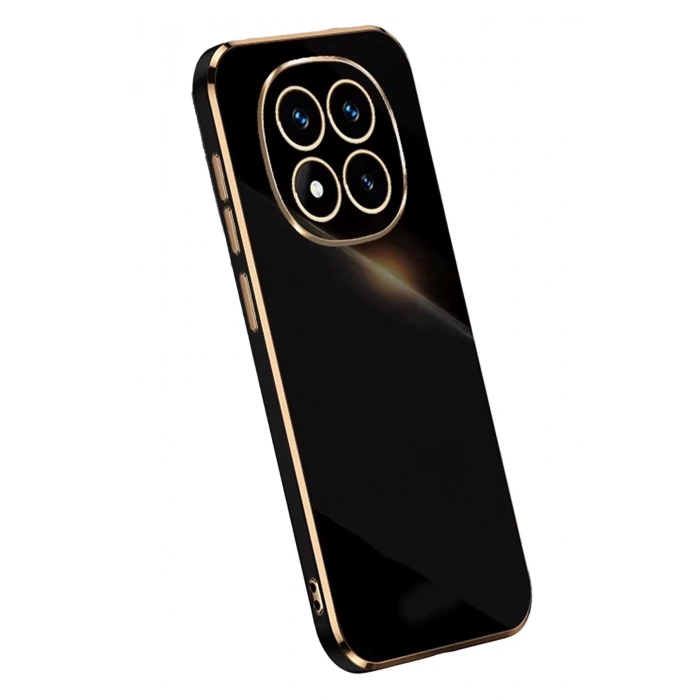 Xiaomi Redmi Note 14 Pro Plus Kılıf Volet Silikon - Siyah