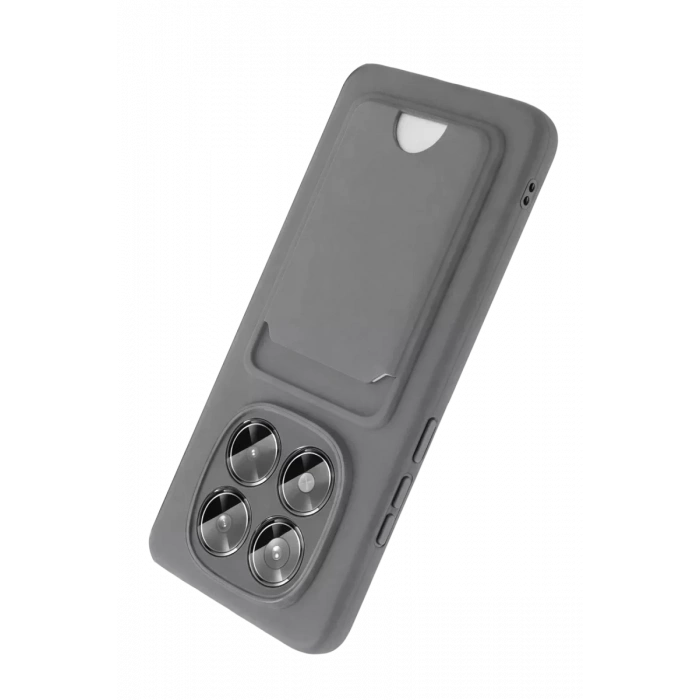 Xiaomi Redmi Note 15 Pro 5G Kelvin Kartvizitli Silikon - Gri