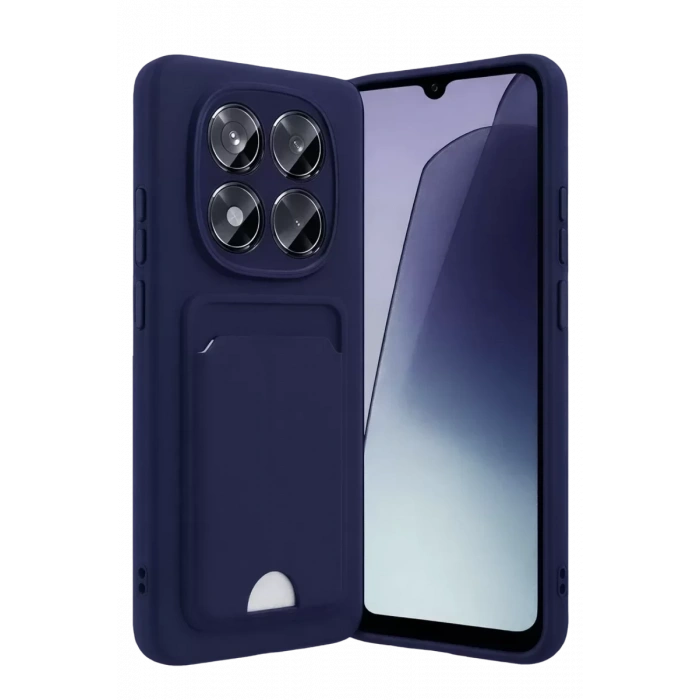 Xiaomi Redmi Note 15 Pro 5G Kelvin Kartvizitli Silikon - Lacivert