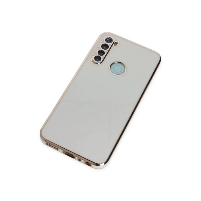 Xiaomi Redmi Note 8 Kılıf Volet Silikon - Beyaz