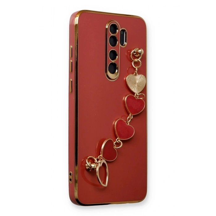 Xiaomi Redmi Note 8 Pro Kılıf Esila Silikon - Kırmızı