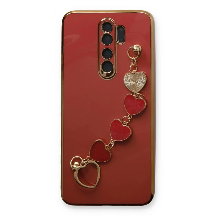 Xiaomi Redmi Note 8 Pro Kılıf Esila Silikon - Kırmızı