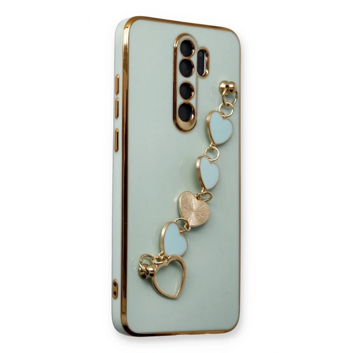 Xiaomi Redmi Note 8 Pro Kılıf Esila Silikon - Su Yeşili