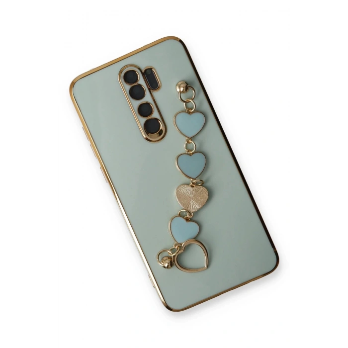 Xiaomi Redmi Note 8 Pro Kılıf Esila Silikon - Su Yeşili