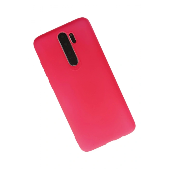 Xiaomi Redmi Note 8 Pro Kılıf First Silikon - Pembe