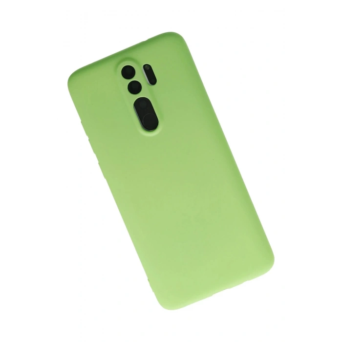 Xiaomi Redmi Note 8 Pro Kılıf First Silikon - Yeşil
