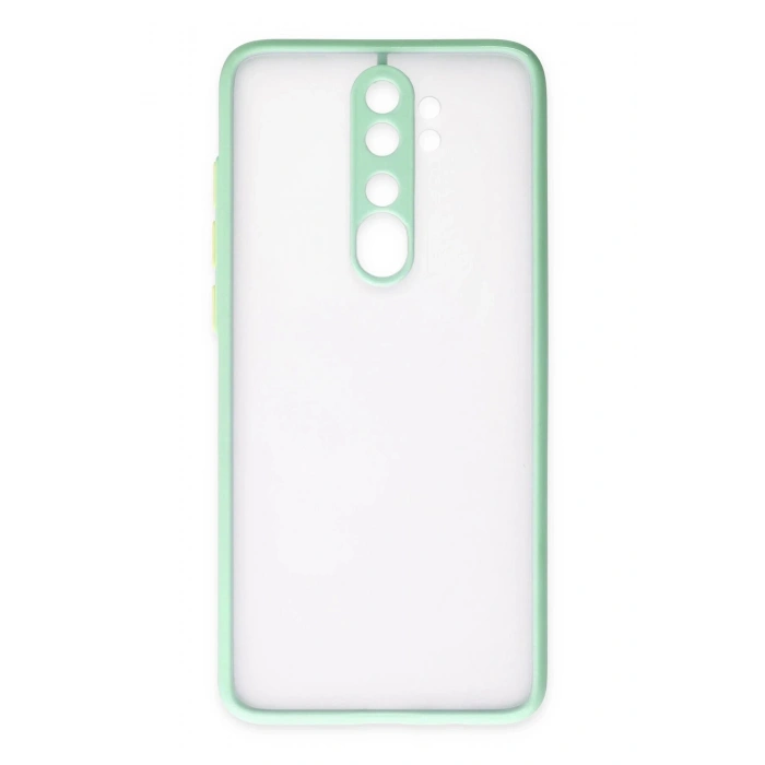 Xiaomi Redmi Note 8 Pro Kılıf Montreal Silikon Kapak - Turkuaz