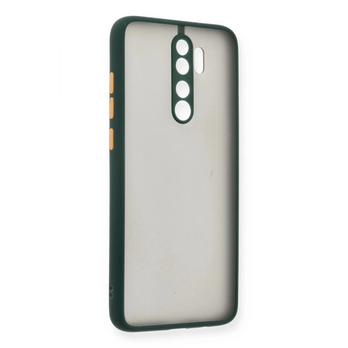 Xiaomi Redmi Note 8 Pro Kılıf Montreal Silikon Kapak - Yeşil