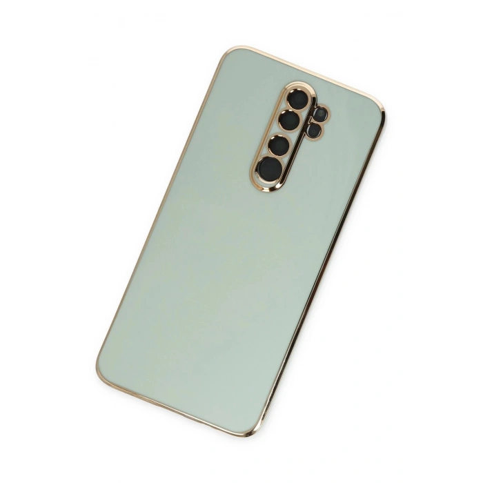 Xiaomi Redmi Note 8 Pro Kılıf Volet Silikon - Açık Yeşil