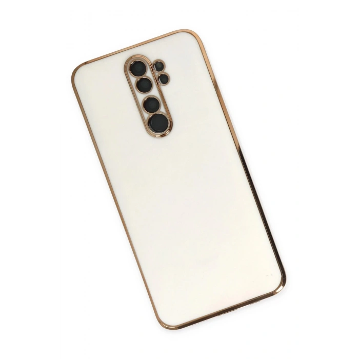 Xiaomi Redmi Note 8 Pro Kılıf Volet Silikon - Beyaz