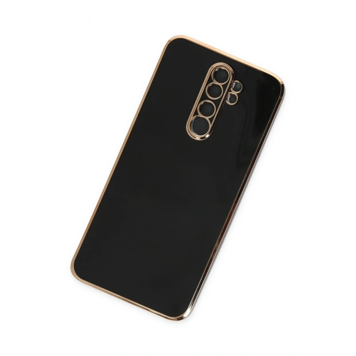 Xiaomi Redmi Note 8 Pro Kılıf Volet Silikon - Siyah