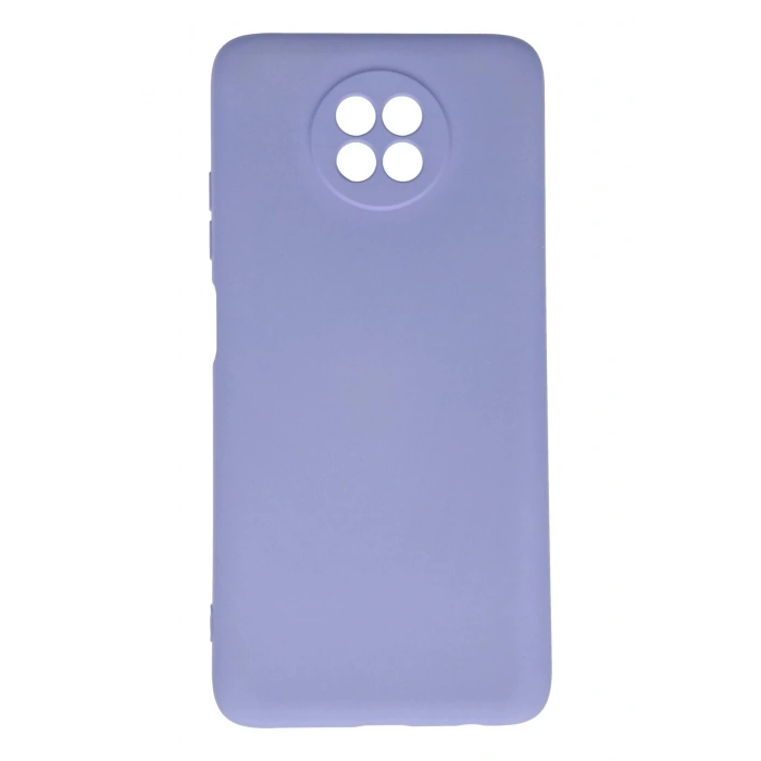 Xiaomi Redmi Note 9 5G Kılıf Nano içi Kadife Silikon - Lila