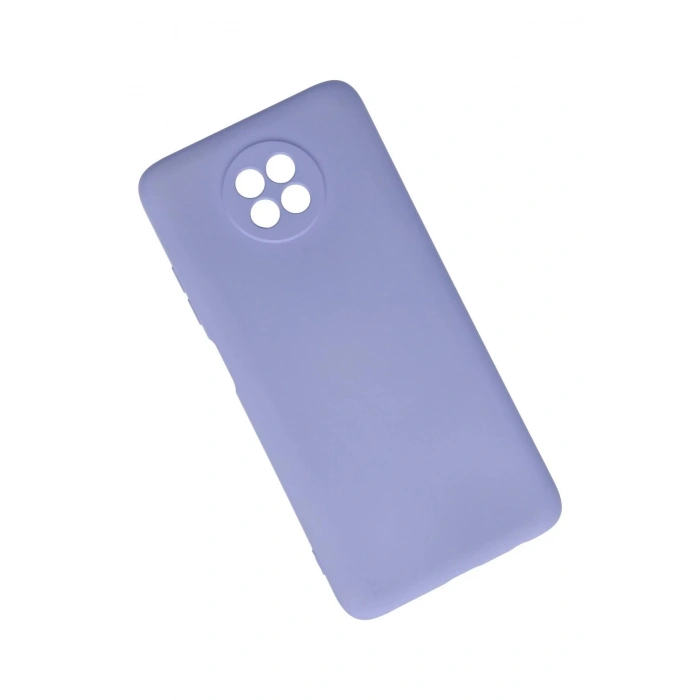Xiaomi Redmi Note 9 5G Kılıf Nano içi Kadife Silikon - Lila
