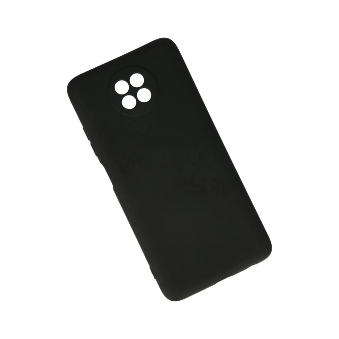 Xiaomi Redmi Note 9 5G Kılıf Nano içi Kadife Silikon - Siyah