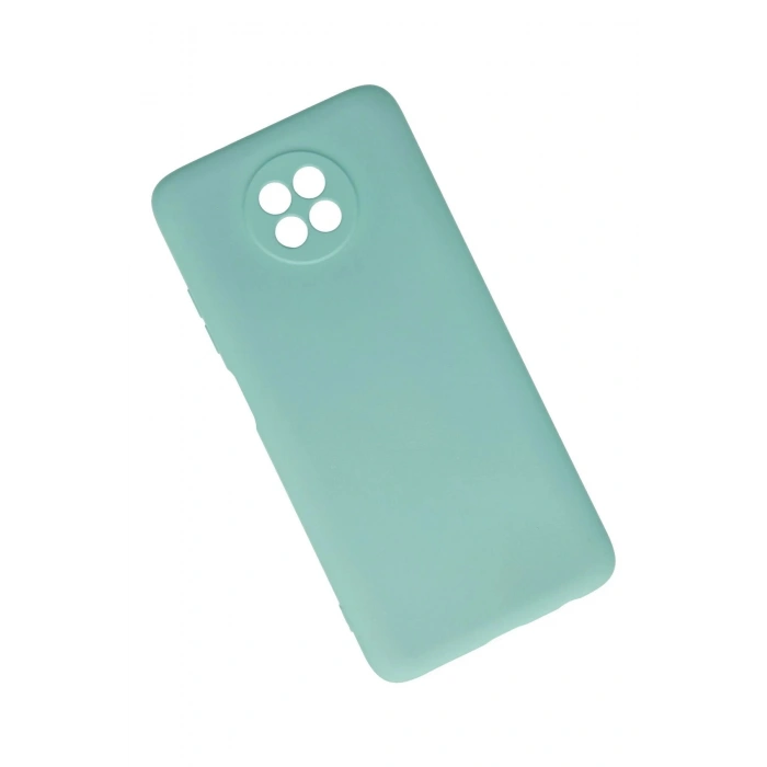Xiaomi Redmi Note 9 5G Kılıf Nano içi Kadife Silikon - Turkuaz