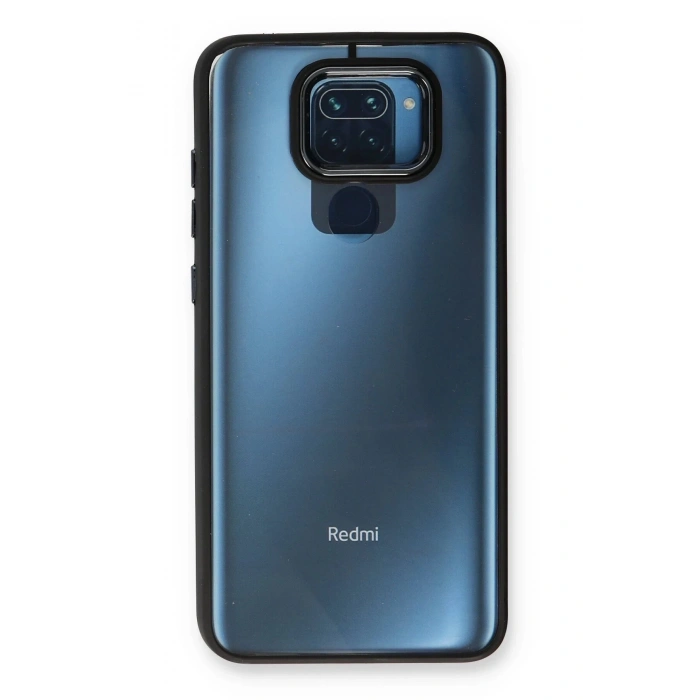 Xiaomi Redmi Note 9 Kılıf Dora Kapak - Siyah