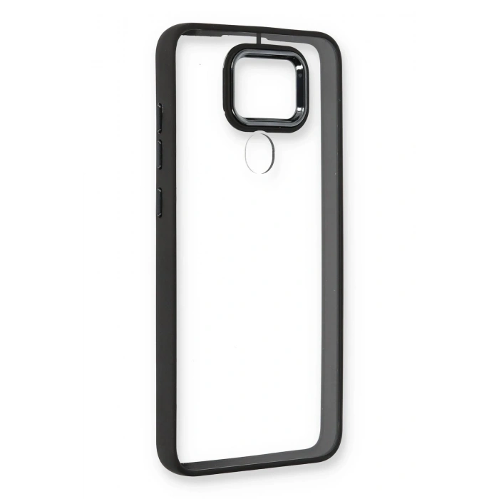 Xiaomi Redmi Note 9 Kılıf Dora Kapak - Siyah