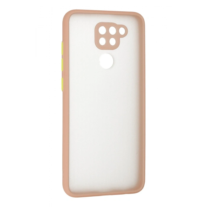 Xiaomi Redmi Note 9 Kılıf Montreal Silikon Kapak - Pembe