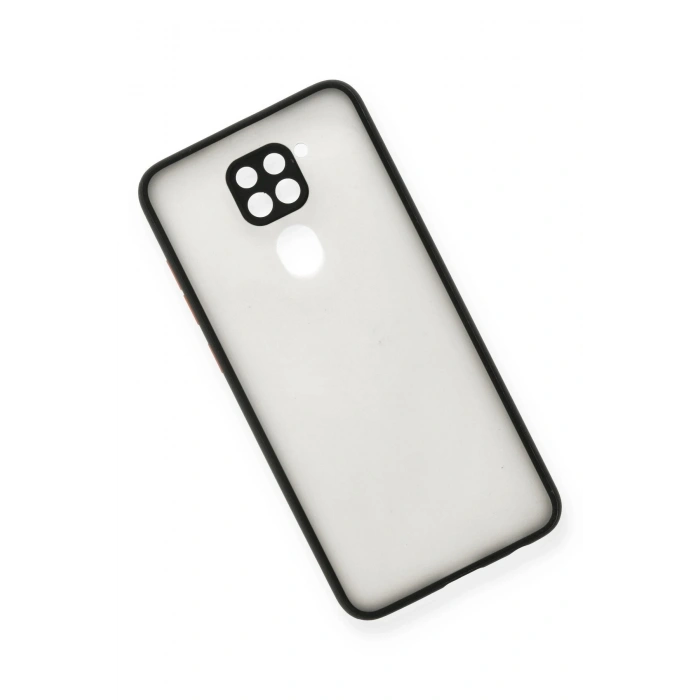 Xiaomi Redmi Note 9 Kılıf Montreal Silikon Kapak - Siyah