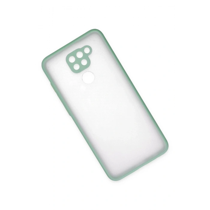 Xiaomi Redmi Note 9 Kılıf Montreal Silikon Kapak - Turkuaz