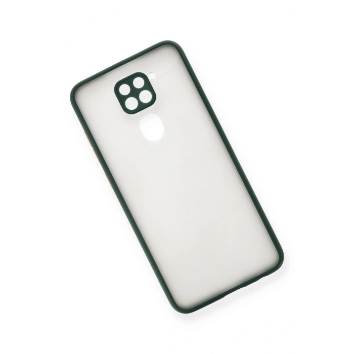 Xiaomi Redmi Note 9 Kılıf Montreal Silikon Kapak - Yeşil