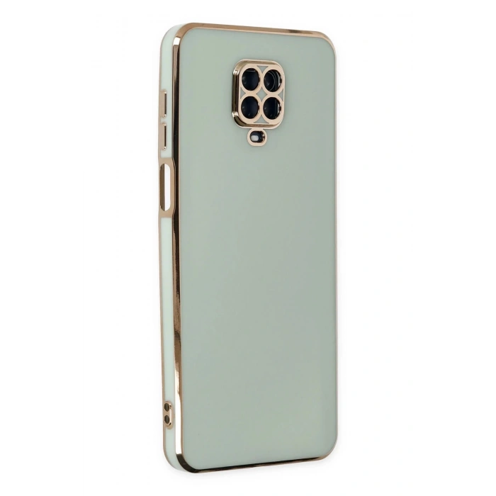 Xiaomi Redmi Note 9 Pro Kılıf Volet Silikon - Açık Yeşil