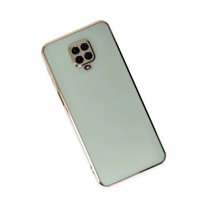 Xiaomi Redmi Note 9 Pro Kılıf Volet Silikon - Açık Yeşil