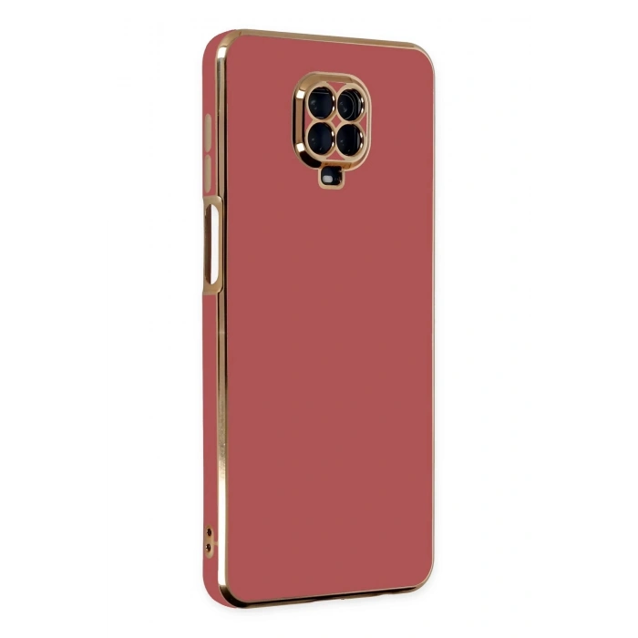 Xiaomi Redmi Note 9 Pro Kılıf Volet Silikon - Kırmızı