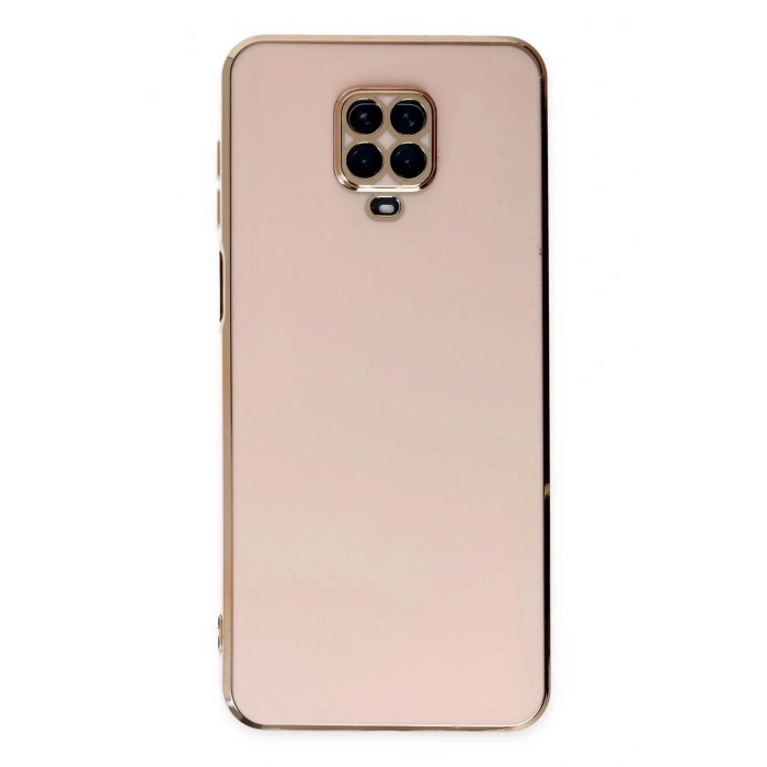 Xiaomi Redmi Note 9 Pro Kılıf Volet Silikon - Pembe
