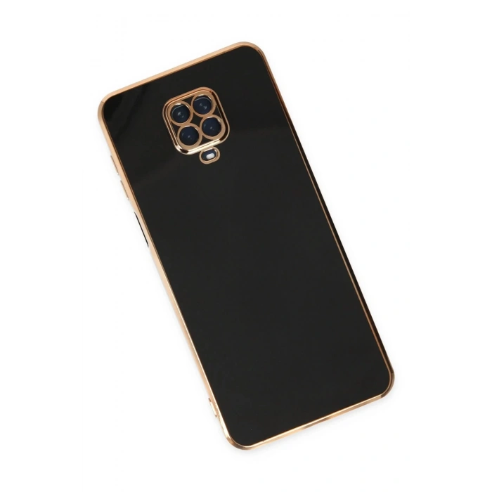 Xiaomi Redmi Note 9 Pro Kılıf Volet Silikon - Siyah