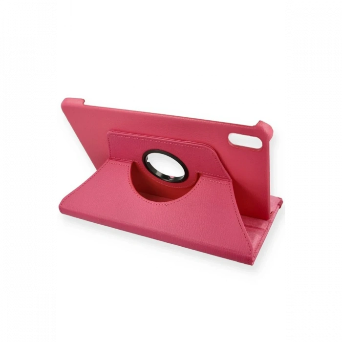 Xiaomi Redmi Pad 2 Kılıf 360 Tablet Deri Kılıf - Pembe