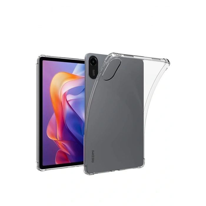 Xiaomi Redmi Pad 2 Kılıf Anti Shock Tablet Silikon - Şeffaf