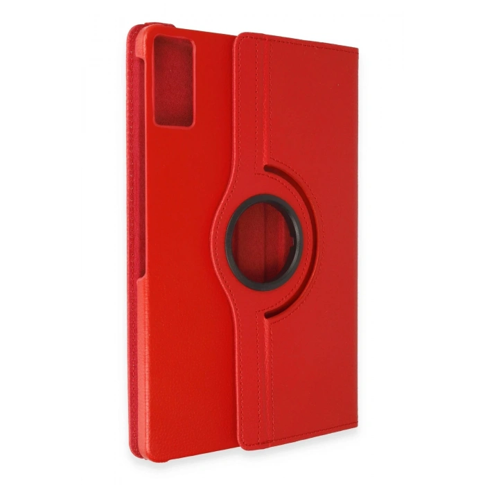 Xiaomi Redmi Pad Kılıf 360 Tablet Deri Kılıf - Kırmızı