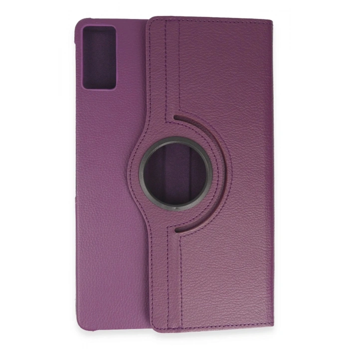 Xiaomi Redmi Pad Kılıf 360 Tablet Deri Kılıf - Mürdüm