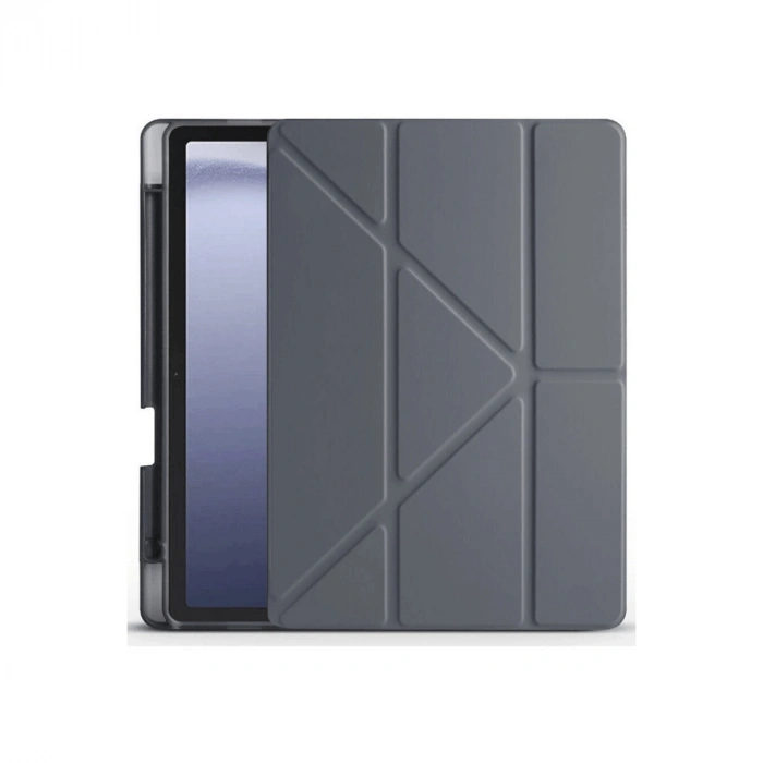 Xiaomi Redmi Pad Pro 12.1 Kılıf Kalemlikli Mars Tablet Kılıfı - Koyu Gri