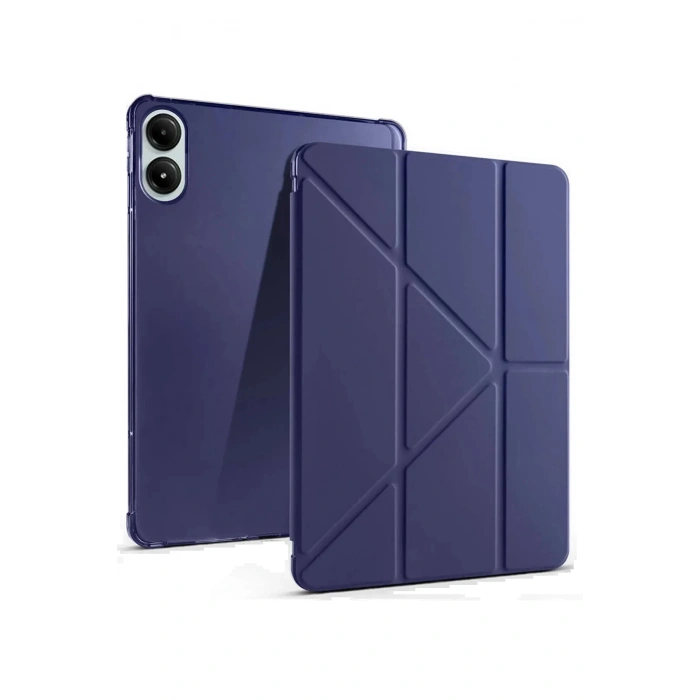 Xiaomi Redmi Pad Pro 12.1 Kılıf Kalemlikli Mars Tablet Kılıfı - Lacivert