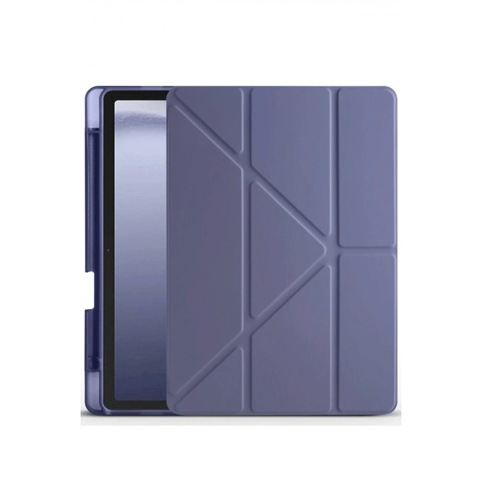 Xiaomi Redmi Pad Pro 12.1 Kılıf Kalemlikli Mars Tablet Kılıfı - Lila