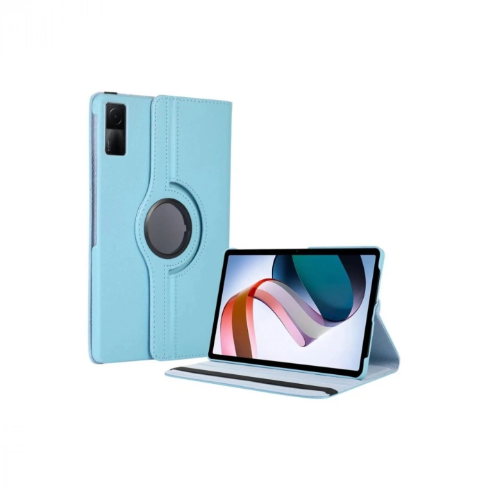 Xiaomi Redmi Pad SE 4G Kılıf 360 Tablet Deri Kılıf - Turkuaz