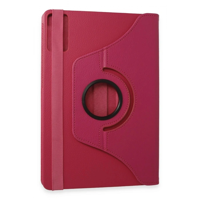Xiaomi Redmi Pad SE Kılıf 360 Tablet Deri Kılıf - Pembe