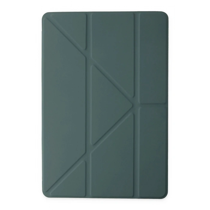 Xiaomi Redmi Pad SE Kılıf Kalemlikli Mars Tablet Kılıfı - Koyu Yeşil