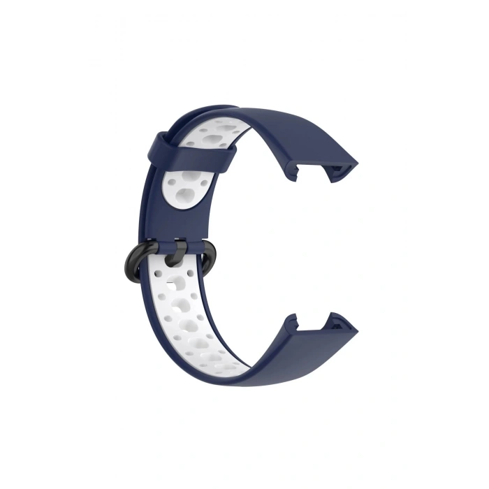 Xiaomi Redmi Watch 2 Spor Delikli Kordon - Lacivert-Beyaz