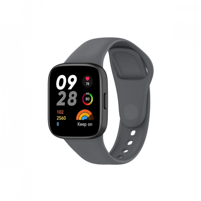 Xiaomi Redmi Watch 3 Klasik Kordon - Füme