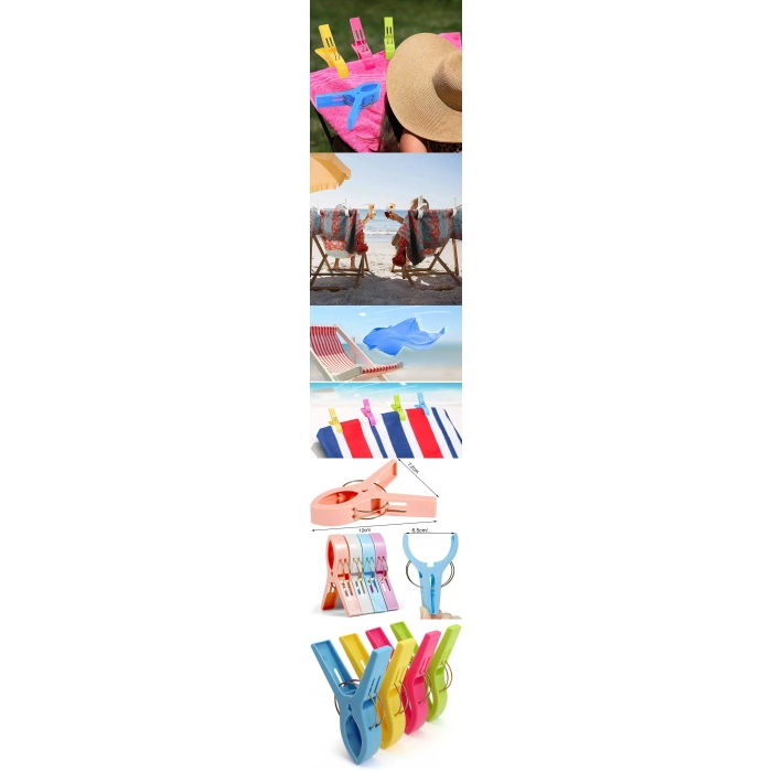 Xl Plaj Havlu Şezlong Piknik Mandalı 4 Adet Mucca Design