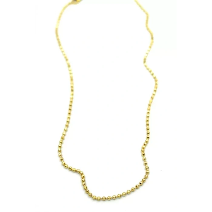 Xuping Dorika Top Zincir - 60 cm - Altın